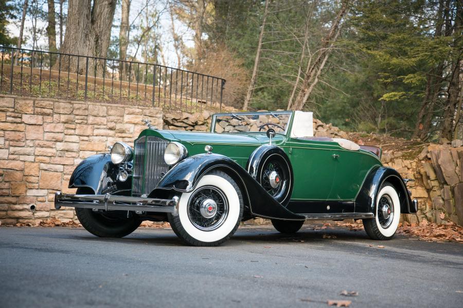 Packard Super Eight Coupe Roadster 1934 года  (фото 15 из 38)